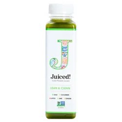 Juiced! Lean & Clean Juice - 12 oz
