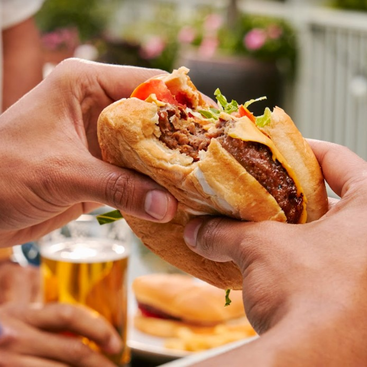 slide 6 of 8, Beyond Meat Beyond Burger Plant-Based Patties 2 - 4 oz Trays, 2 ct