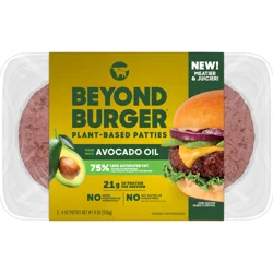 Beyond Meat Beyond Burger Plant-Based Patties 2 - 4 oz Trays