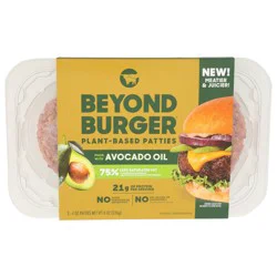 BEYOND MEAT Beyond Burger Plant-Based Patties, 2 Pk/8 Oz.