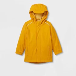 Baby Long Sleeve Rain Coat - Cat & Jack Yellow 12M