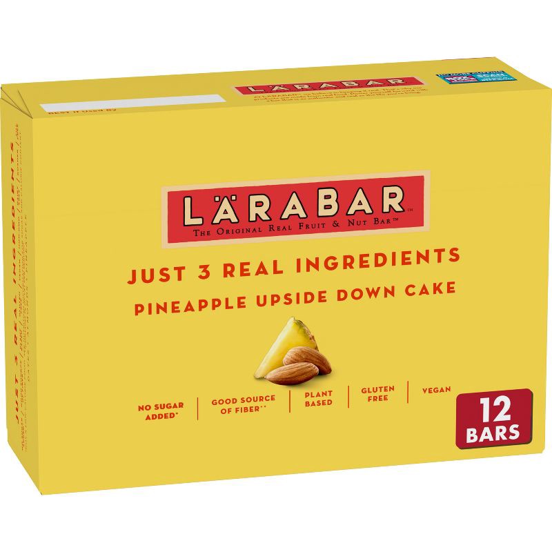 slide 1 of 7, Larabar Pineapple Upside Down Bar - 12ct, 12 ct
