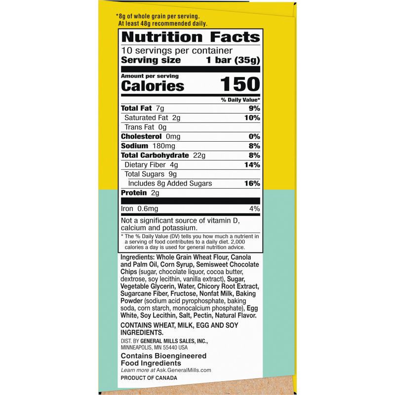 slide 2 of 7, Nature Valley Muffin Chip Bar - 10ct, 10 ct