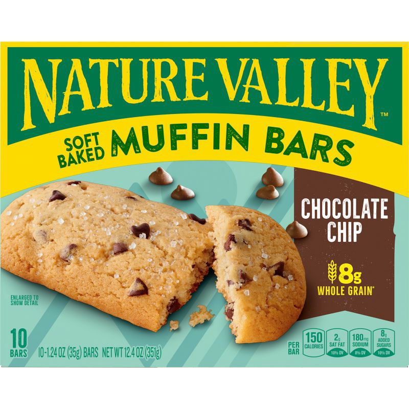slide 2 of 7, Nature Valley Muffin Chip Bar - 10ct, 10 ct