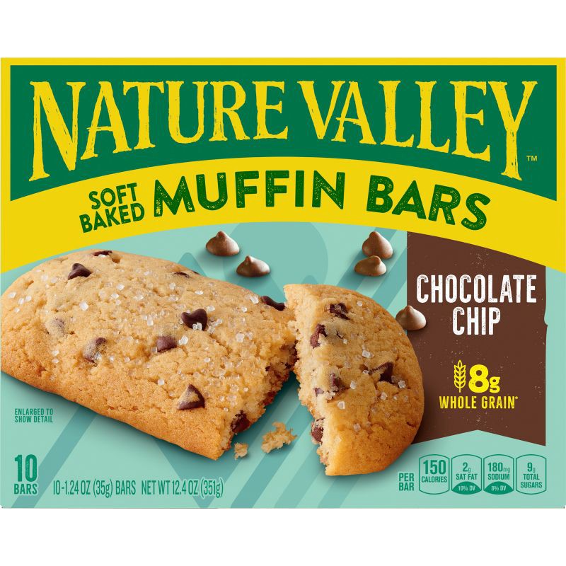 slide 4 of 7, Nature Valley Muffin Chip Bar - 10ct, 10 ct