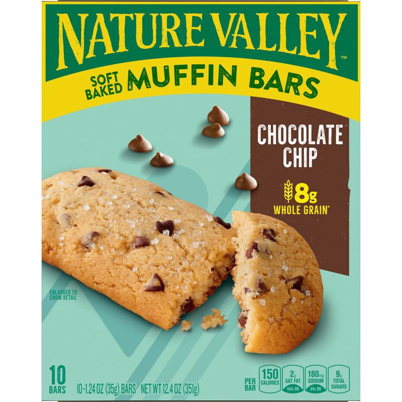 slide 6 of 7, Nature Valley Muffin Chip Bar - 10ct, 10 ct