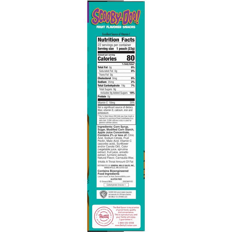 slide 4 of 7, Betty Crocker Scooby Fruit Snack - 22ct, 22 ct