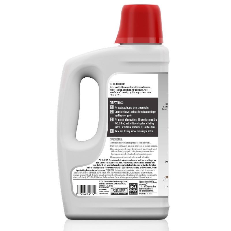 Hoover Prime Performance 50oz Carpet Cleaner Solution AH31959 50 oz