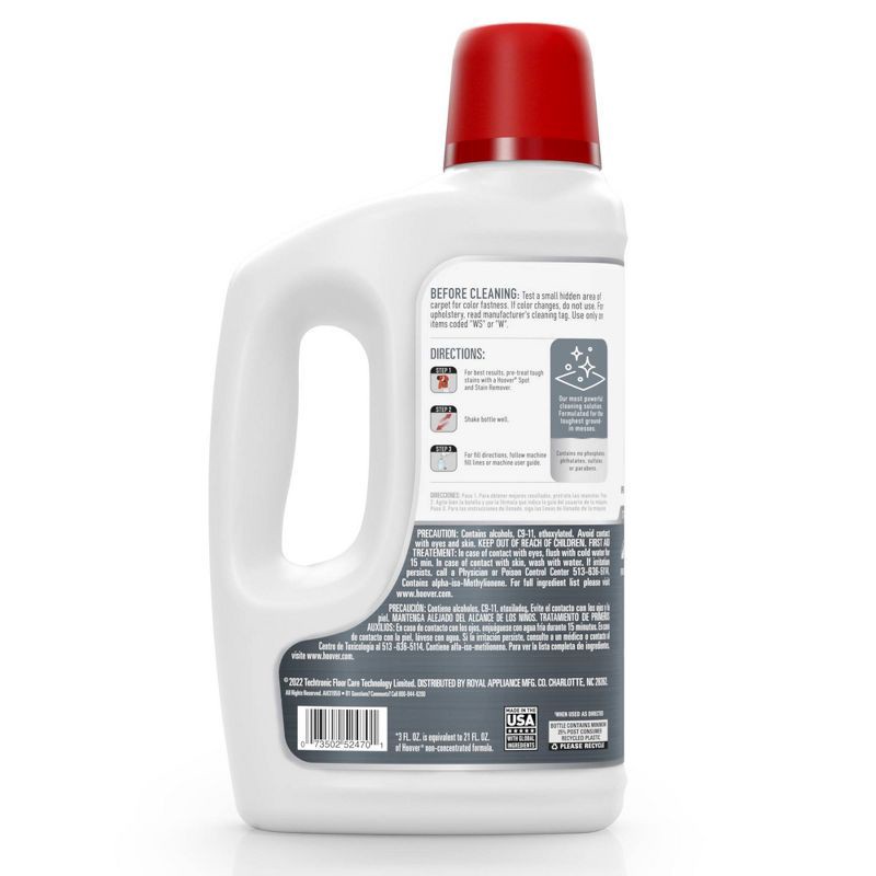 slide 2 of 6, Hoover Prime Performance 50oz Carpet Cleaner Solution - AH31959, 50 oz