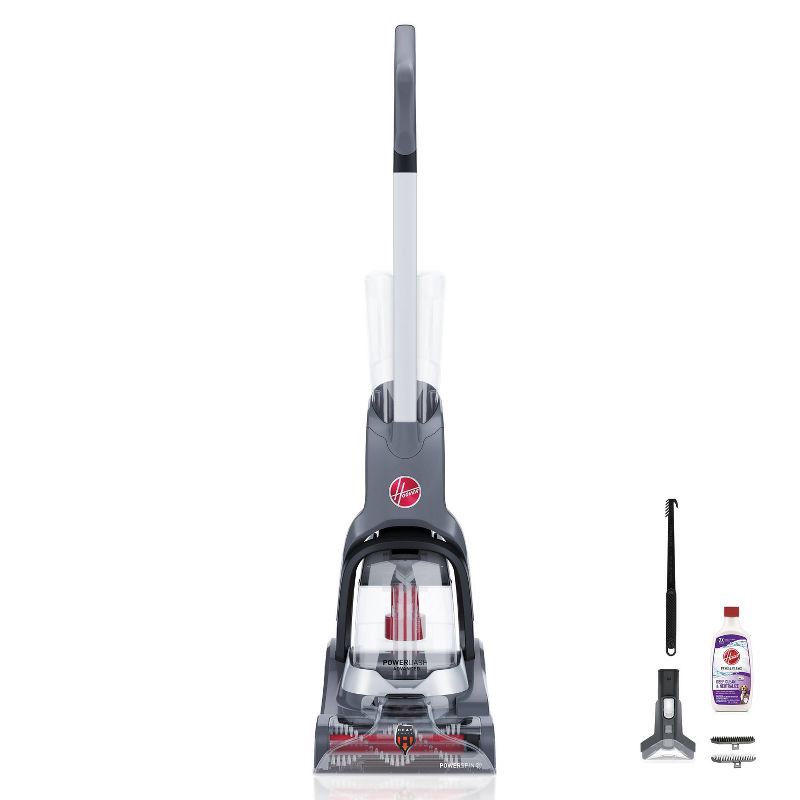 slide 2 of 10, Hoover PowerDash Advanced Compact Carpet Cleaner Machine with Above Floor Cleaning - FH55000: Rug & Carpet Shampooer, Dual Brushes, 1 ct