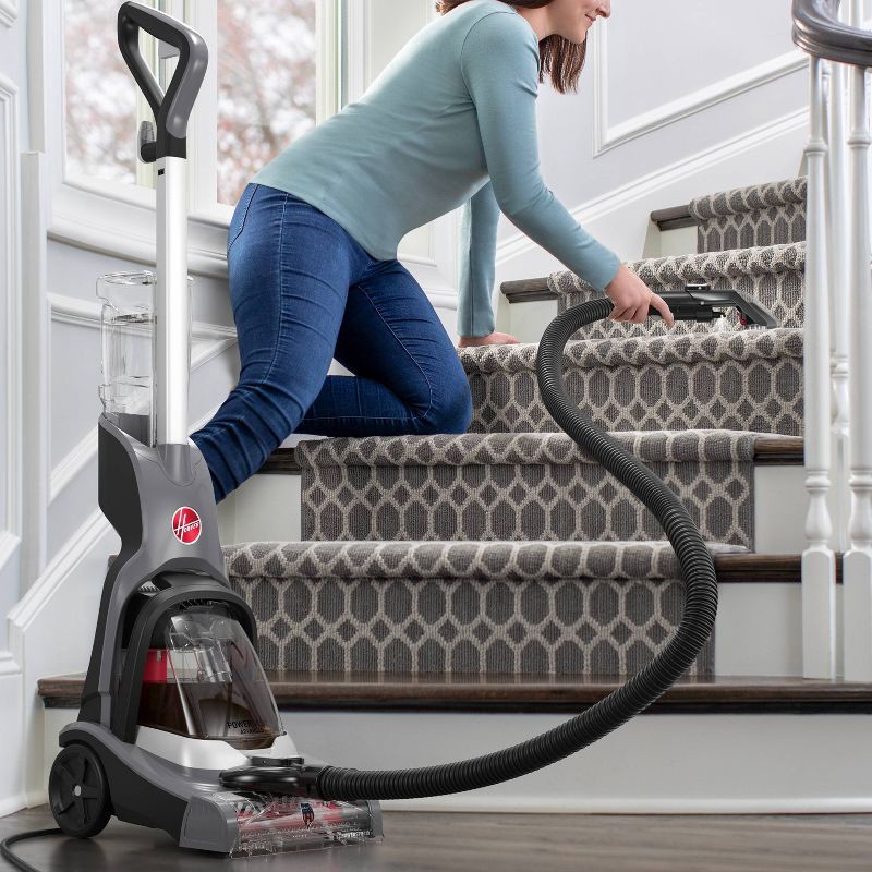 slide 5 of 10, Hoover PowerDash Advanced Compact Carpet Cleaner Machine with Above Floor Cleaning - FH55000: Rug & Carpet Shampooer, Dual Brushes, 1 ct