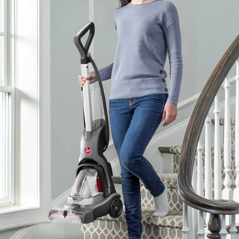 slide 3 of 10, Hoover PowerDash Advanced Compact Carpet Cleaner Machine with Above Floor Cleaning - FH55000: Rug & Carpet Shampooer, Dual Brushes, 1 ct