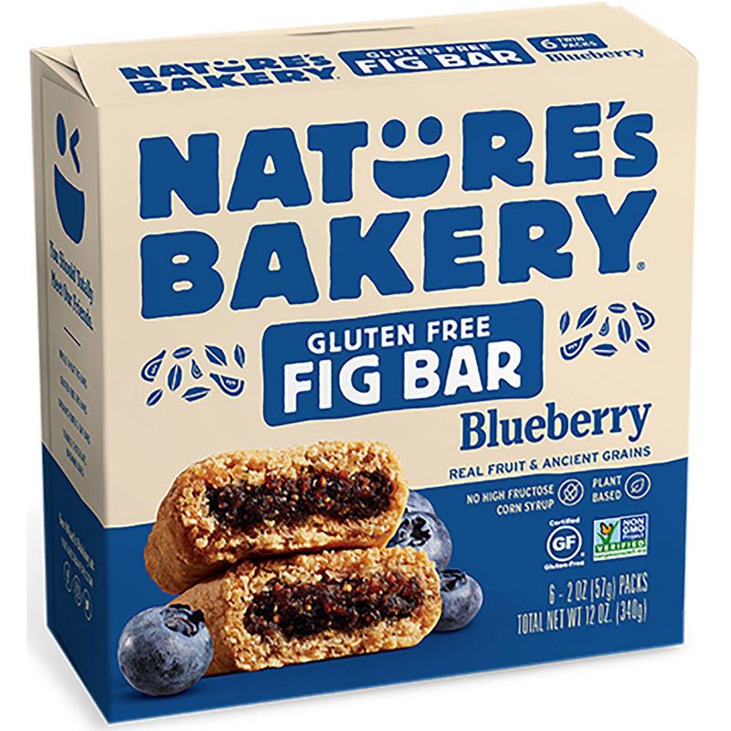 slide 1 of 4, Nature's Bakery Gluten Free Blueberry - 12oz, 12 oz