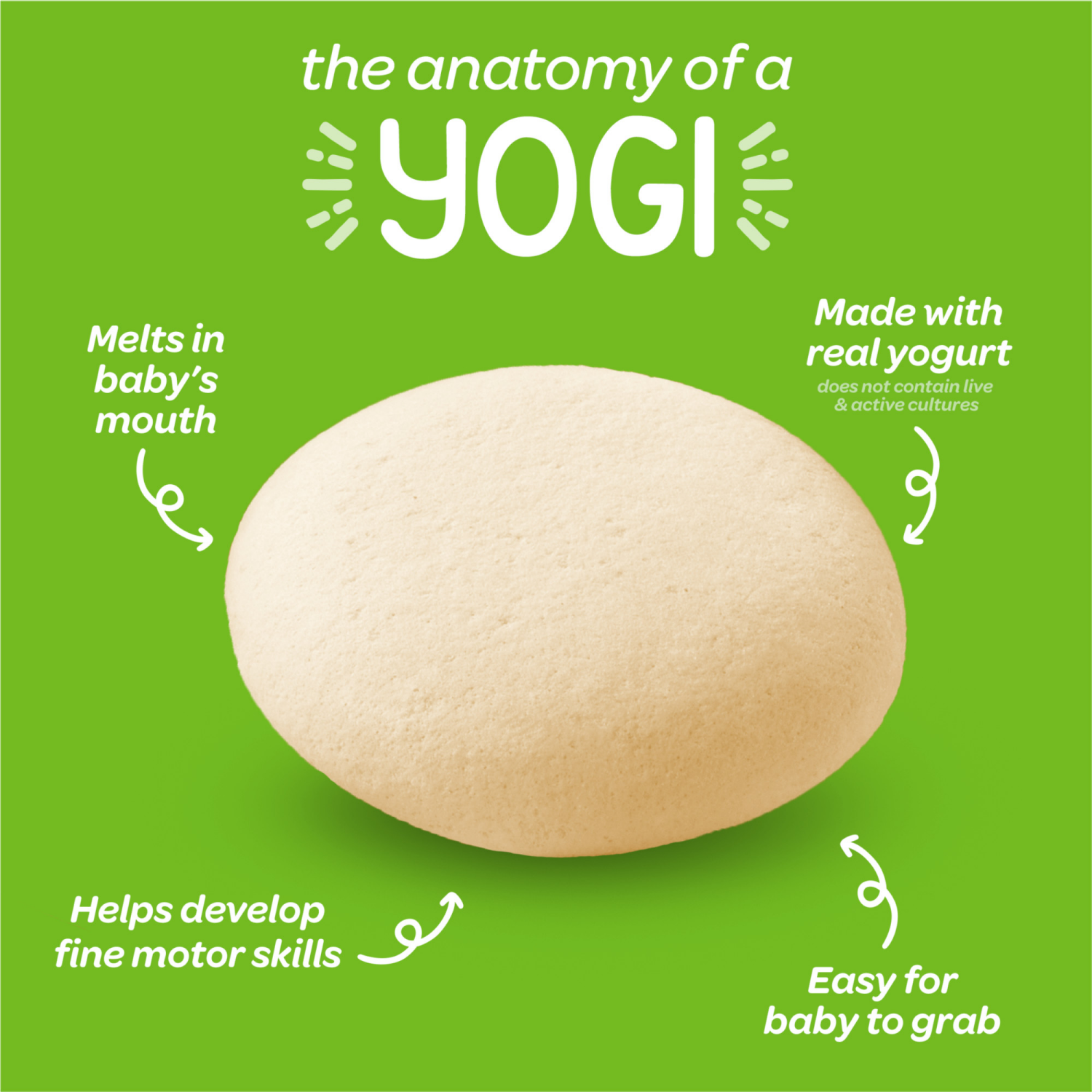 slide 3 of 5, Happy Baby Organics Organic Yogis Freeze-Dried Yogurt & Fruit Snacks Mixed Berry 1 oz UNIT, 1 oz