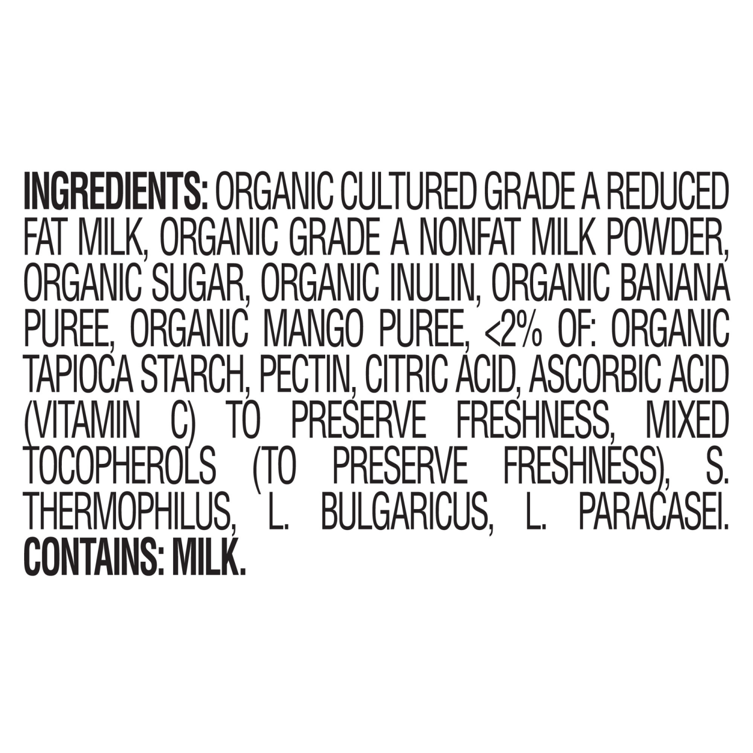 slide 7 of 8, Happy Baby Organics Organic Yogis Freeze-Dried Yogurt & Fruit Snacks Banana Mango 1 oz UNIT, 1 oz