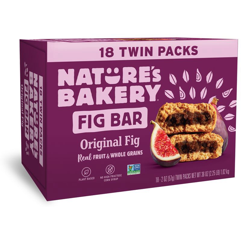 slide 4 of 5, Nature's Bakery Natures Bakery Original Fig - 18ct, 18 ct