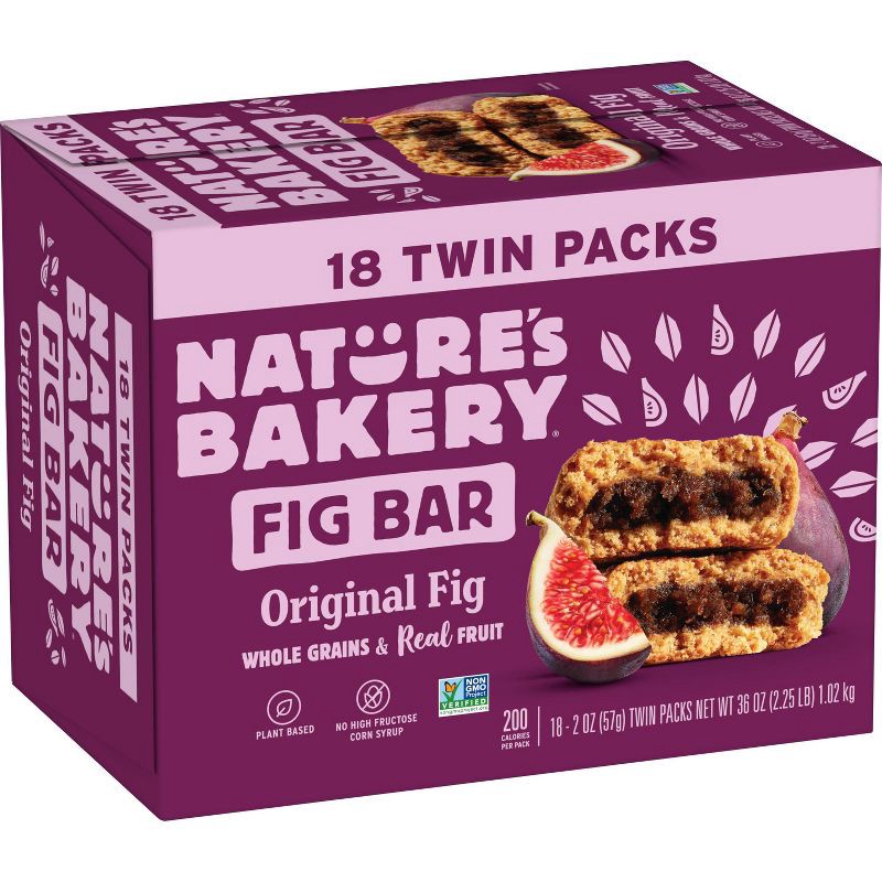 slide 1 of 7, Nature's Bakery Natures Bakery Original Fig - 36oz/18ct, 18 ct; 36 oz