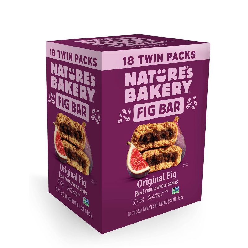 slide 1 of 5, Nature's Bakery Natures Bakery Original Fig - 18ct, 18 ct