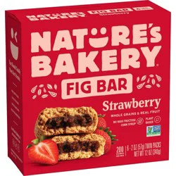 Nature's Bakery Natures Bakery Strawberry - 12oz/6ct