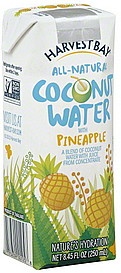 slide 1 of 1, Harvest Bay Coconut Water Pineapple, 8.45 oz