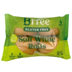 BFree Gluten Free Soft White Dinner Rolls