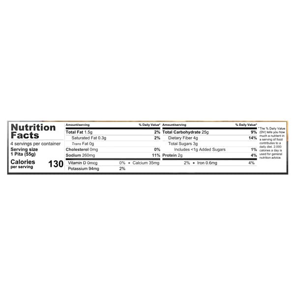 slide 7 of 9, BFree Gluten Free Stone Baked Pita Bread, 7.76 oz