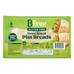 BFree Gluten Free Stone Baked Pita Bread