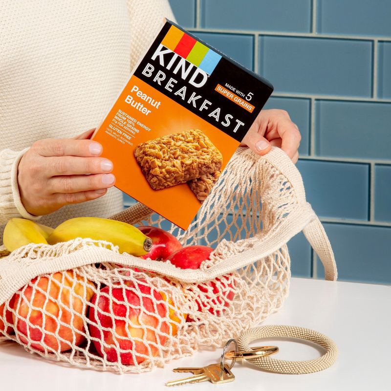 slide 7 of 8, Kind Breakfast Peanut Butter Bars - 10.58oz/12ct, 10.58 oz