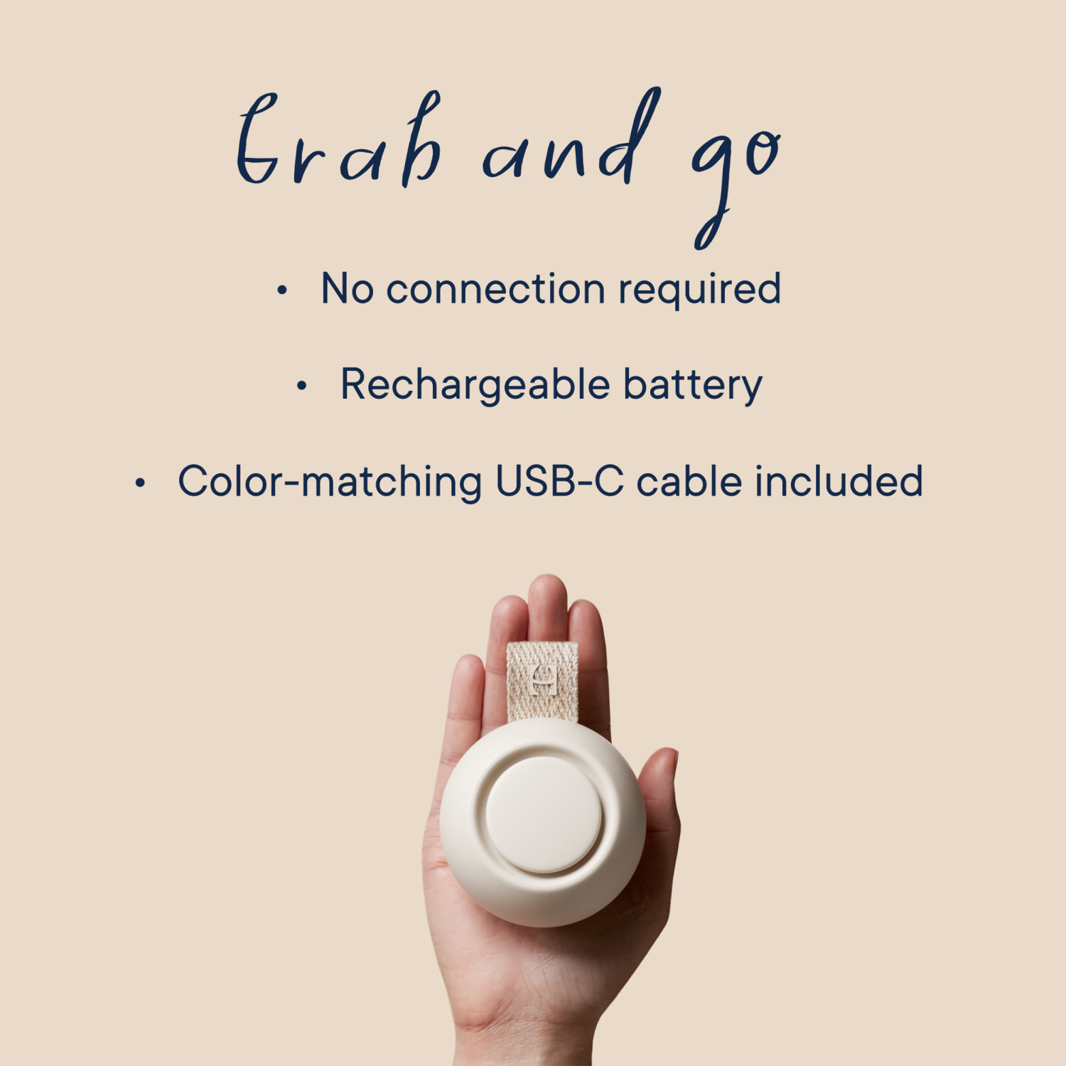 slide 6 of 6, Hatch Babies and Kids' Rest Go Portable Sound Machine - Putty, 1 ct