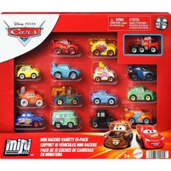 Disney Pixar Cars Minis Vehicle - 15pk