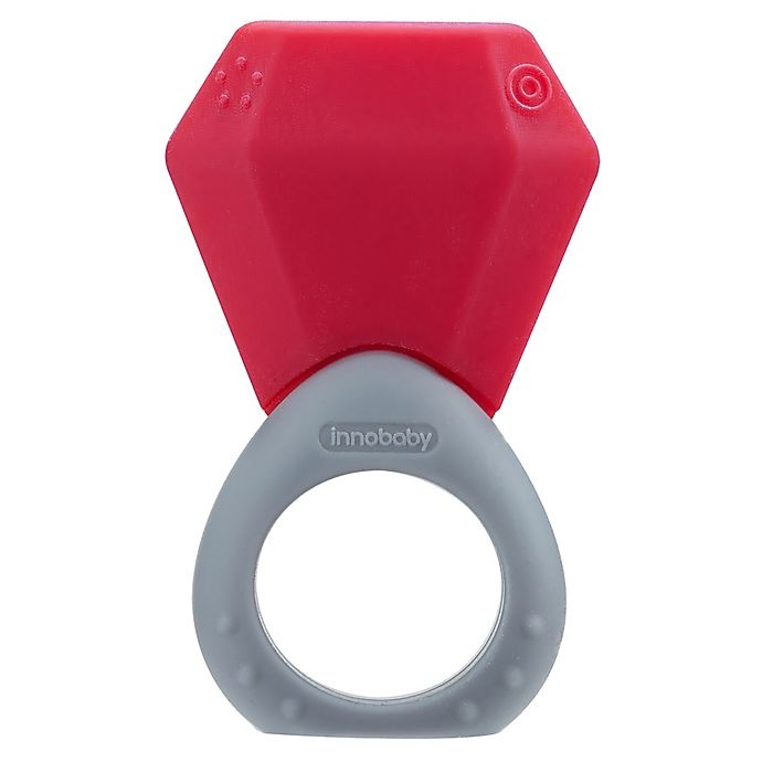 slide 4 of 7, Innobaby Teethin' Smart January Birthstone Ring Teether, 1 ct