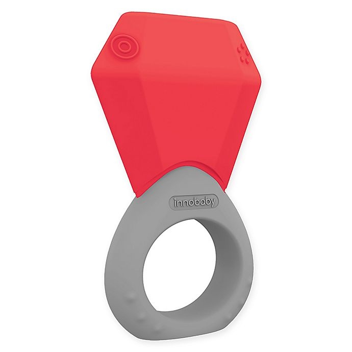 slide 1 of 6, Innobaby Teethin' Smart July Birthstone Ring Teether, 1 ct