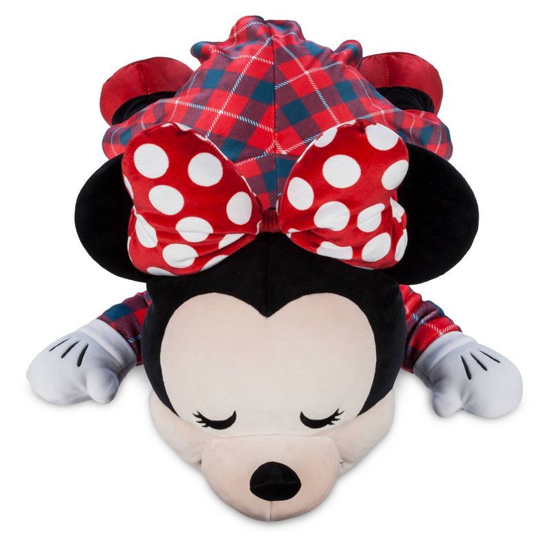 slide 3 of 3, Disney Flannel Minnie Mouse Kids' Cuddleez Plush, 1 ct