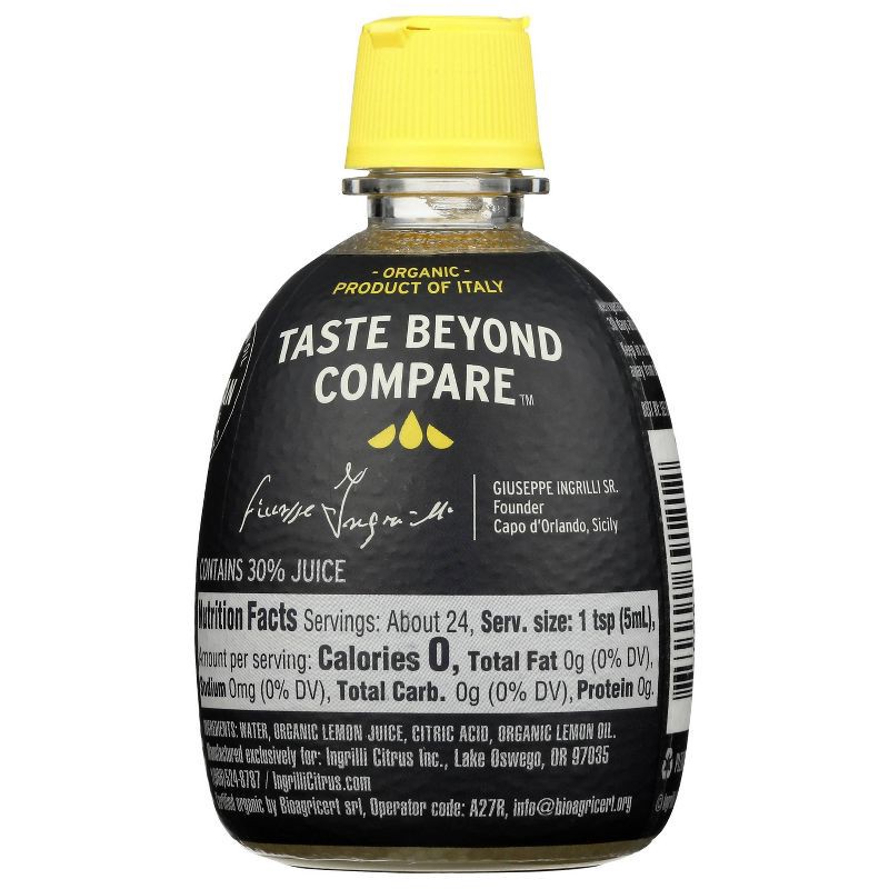 slide 3 of 4, Ingrilli Organic Lemon Squeeze - 4 fl oz, 4 fl oz