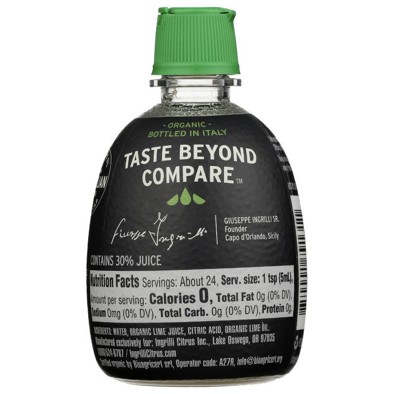 slide 3 of 4, Ingrilli Organic Lime Squeeze - 4 fl oz, 4 fl oz
