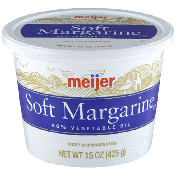 slide 1 of 1, Meijer Soft Margarine, 16 oz