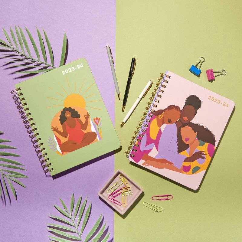 slide 3 of 4, 3pk Ballpoint Pens Dream It. Believe It. Manifest It. Black Ink - Be Rooted: Affirmation Pens for Journals, Cute Stationery, 3 ct