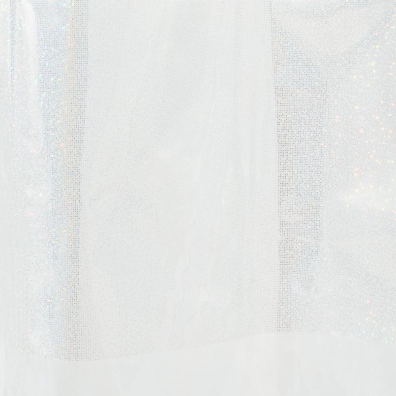 slide 4 of 4, PEVA Holographic Shower Curtain - Room Essentials™, 1 ct