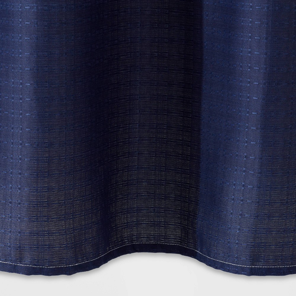 slide 4 of 4, Dip Dye Shower Curtain Blue - Room Essentials, 1 ct
