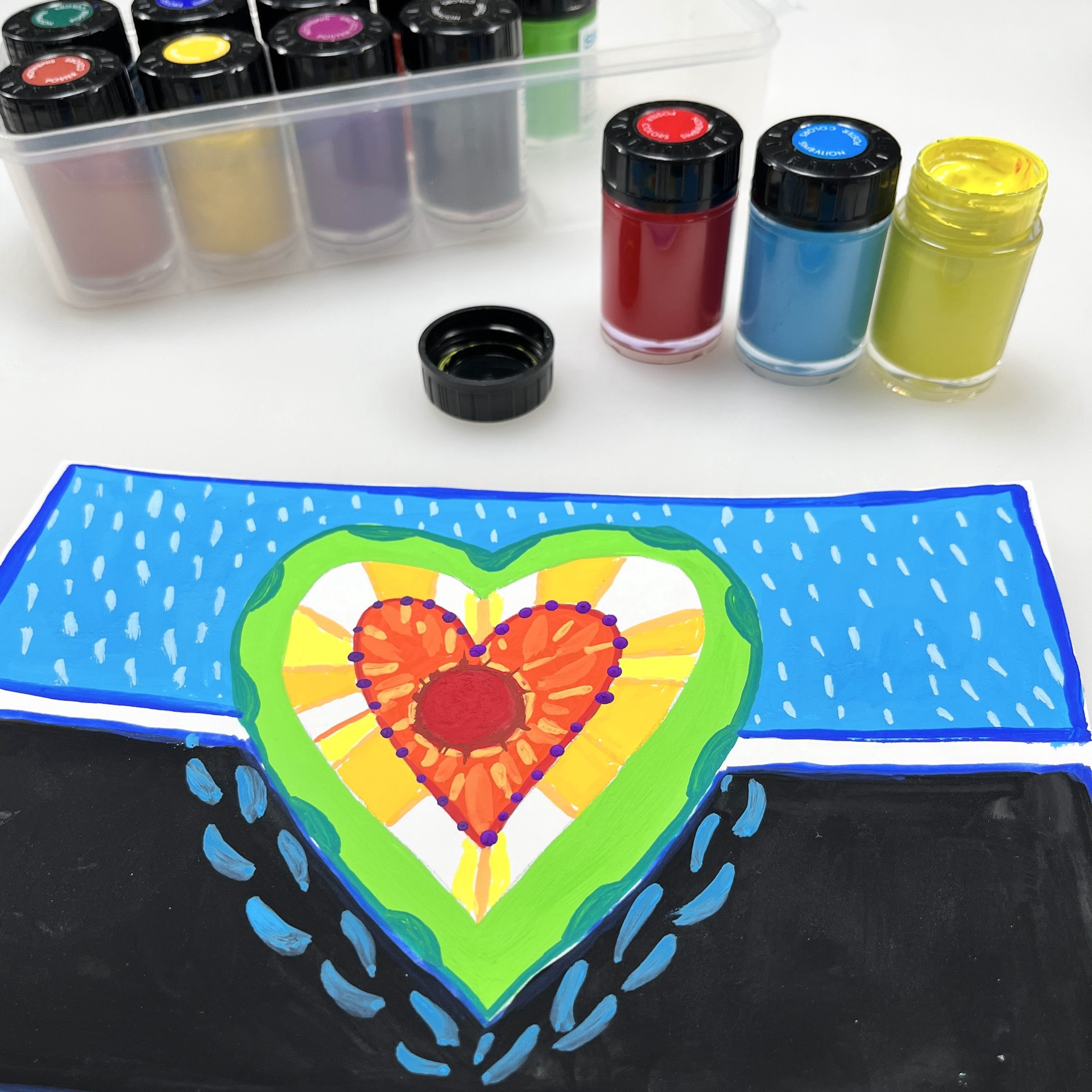 slide 2 of 6, Yasutomo Niji Artist Gouache Set, 15 ml