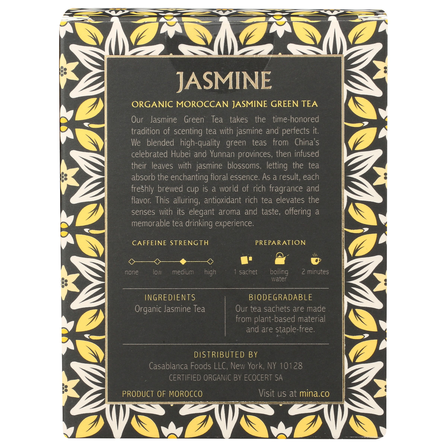 slide 2 of 2, Mina Tea Organic Green Jasmine, 15 ct