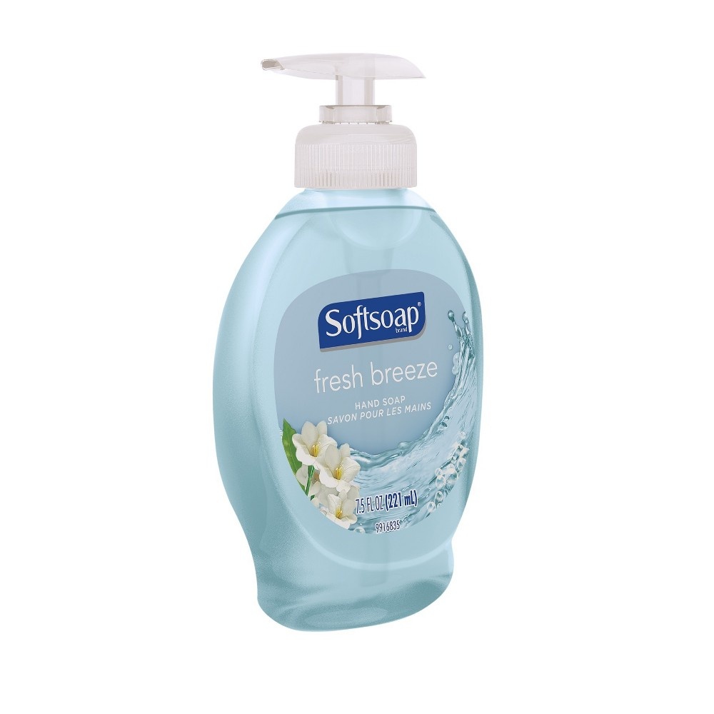 slide 2 of 4, Softsoap Liquid Hand Soap Pump - Fresh Breeze - 7.5 fl oz, 7.5 fl oz