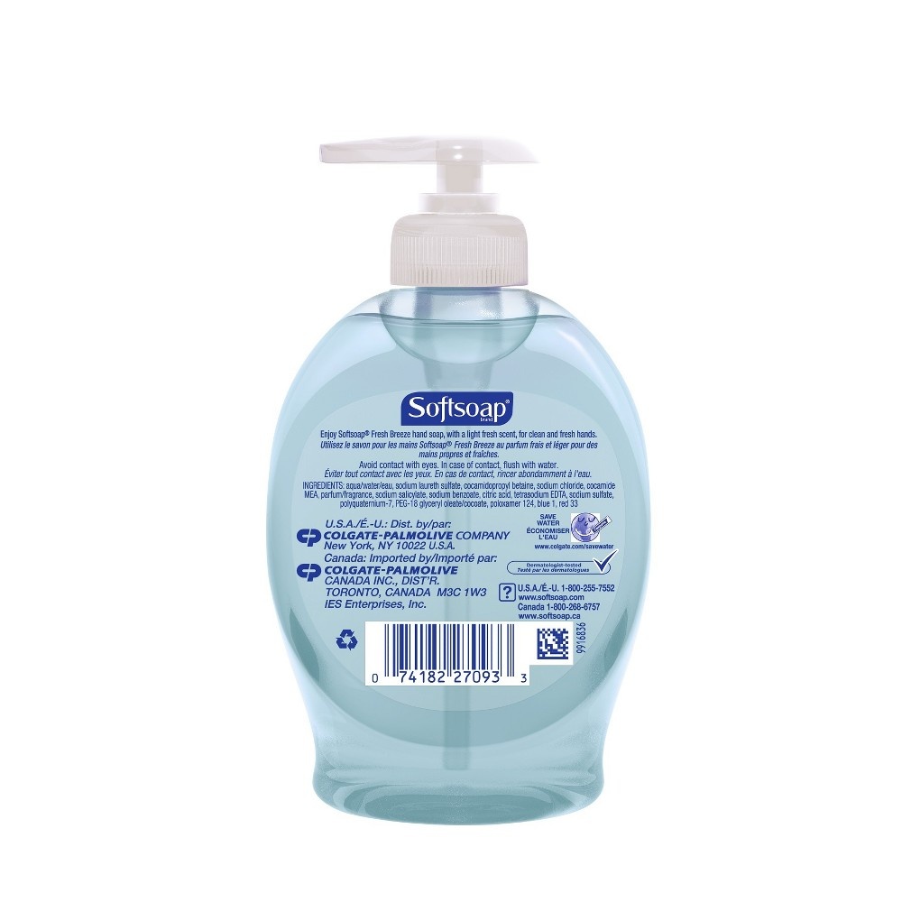 slide 4 of 4, Softsoap Liquid Hand Soap Pump - Fresh Breeze - 7.5 fl oz, 7.5 fl oz