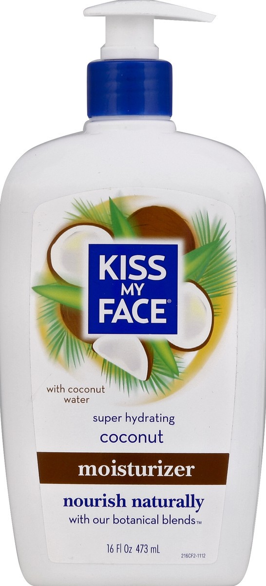 slide 2 of 3, Kiss My Face Coconut Moisturizer, 16 oz