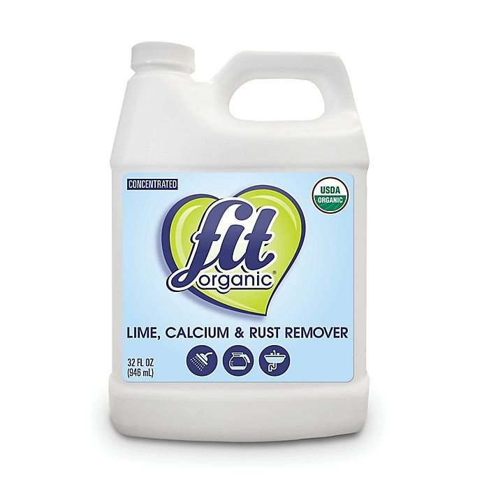 slide 1 of 1, Fit Organic Lime Calcium & Rust Concentrated Remover, 32 fl oz