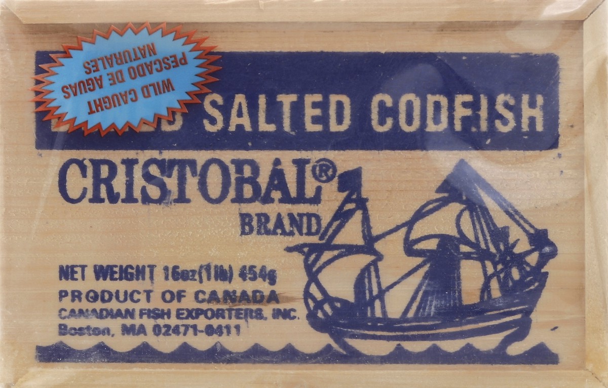 slide 5 of 6, Cristobal Brand Choice Boned Salted Codfish, 16 oz