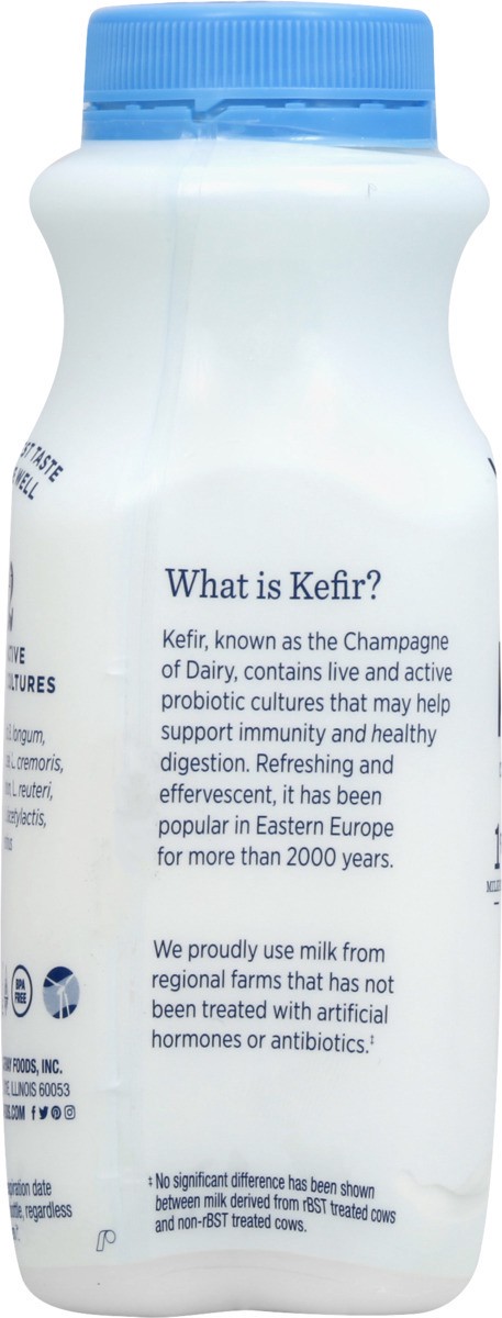 slide 3 of 9, Lifeway Lowfat Plain Kefir, 1/2 pint