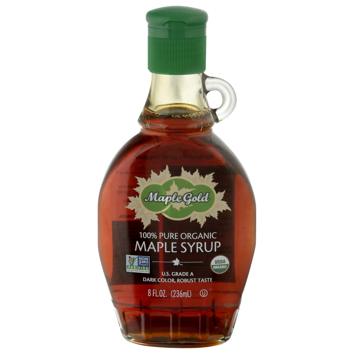 slide 11 of 13, Maple Gold Organic 100% Pure Maple Syrup 8 oz, 