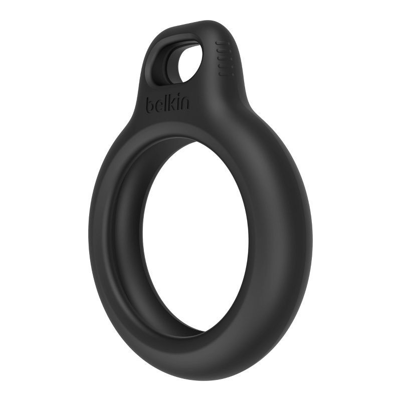 slide 2 of 5, Belkin Secure Holder with Key Ring for AirTag - 4pk Black, 4 ct