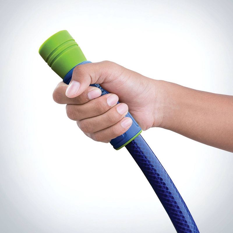 slide 8 of 8, Ray Padula InfiniFlo 50ft Silver Medium Duty Garden Hose: PVC Leak-Resistant, Outdoor Use, 5/8" Diameter, 50 ft